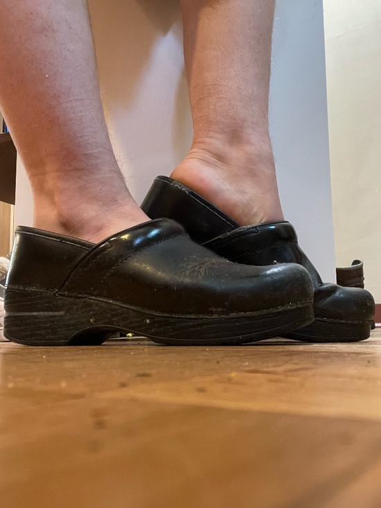 Dansko Shoes - Very Well Worn Dansko Professional Clogs